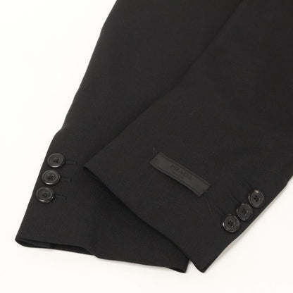 Prada 22 Years Ugi215 12I1 Mohair X Wool 2B Tailored 48R