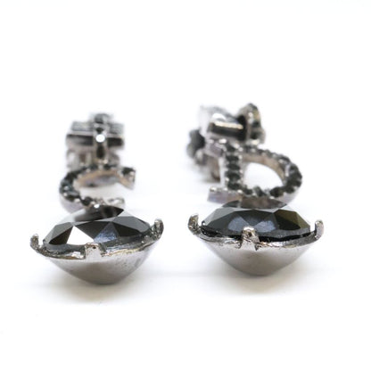 Christian DIOR Rhinestone CD Motif Teardrop