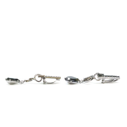 Christian DIOR Rhinestone CD Motif Teardrop