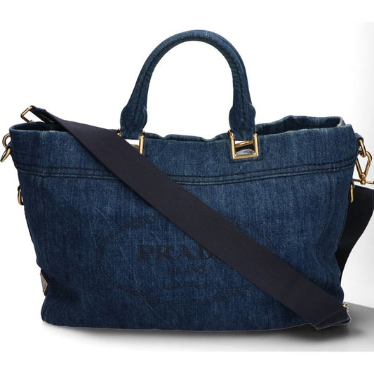 Prada Denim Canapa 2WAY Bag Bn2069 -