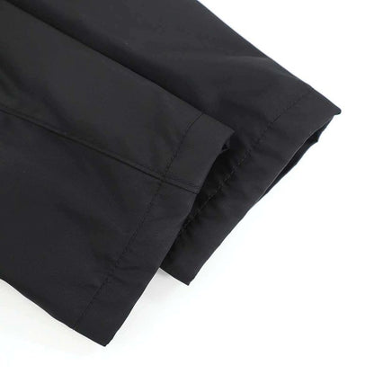 Prada Re-Nylon Logo Plate Nylon Coat Sgb008 Black 46