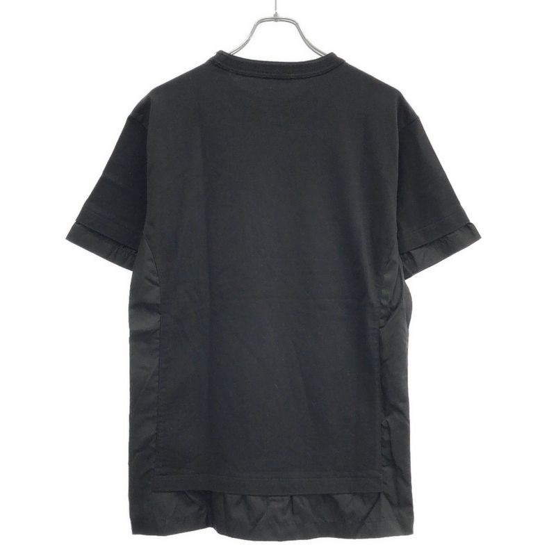 Dior×sacai 21aw Docking T-Shirt 213j669a0554 Black L