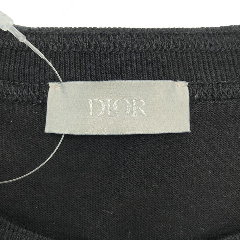Dior×sacai 21aw Docking T-Shirt 213j669a0554 Black L