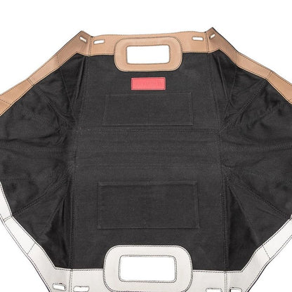 Loewe Anagram Handbag Shoulder Bag 2WAY White Multicolor PVC Leather Women Loewe