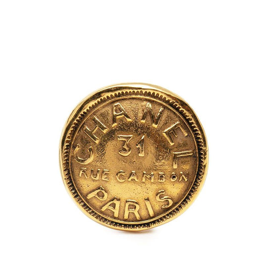 Chanel Cocomark 31 RUE Cambon Paris Gold Plated Ladies Chanel