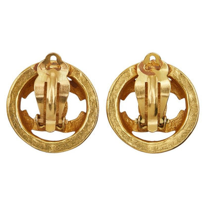 Chanel Vintage Coco Mark Gold Plated Ladies Chanel
