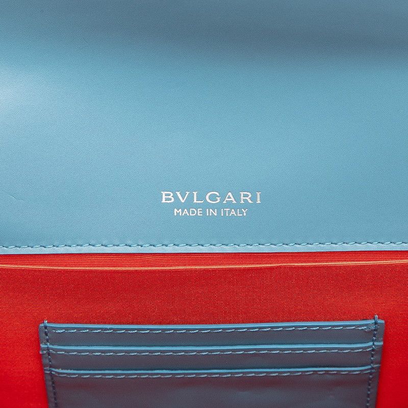 Bulgari Serpenti Forever Blue Leather Women's Bvlgari