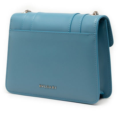 Bulgari Serpenti Forever Blue Leather Women's Bvlgari