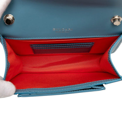 Bulgari Serpenti Forever Blue Leather Women's Bvlgari