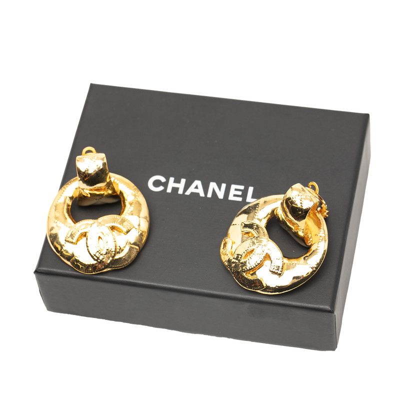 Chanel Coco Mark Gold Plated Ladies Chanel