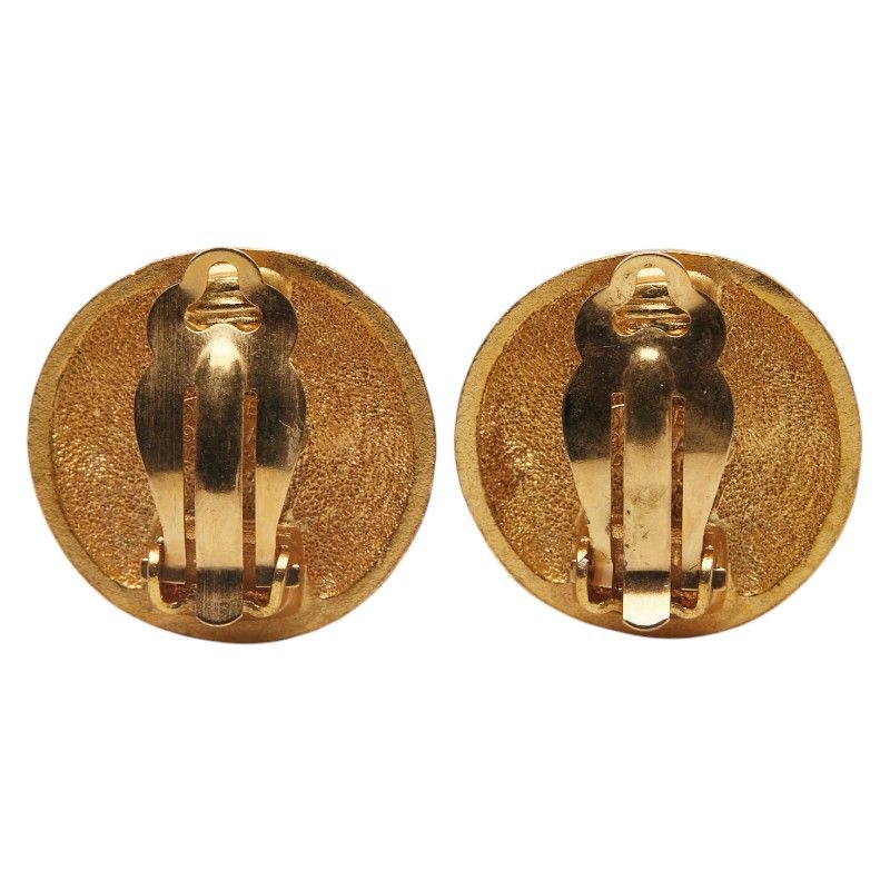 Chanel Vintage Frog Coco Mark Gold Plated Ladies Chanel