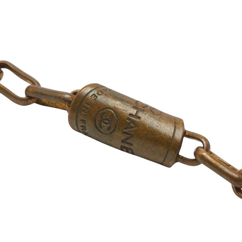 Chanel Vintage Coco Mark Gold Plated Ladies Chanel