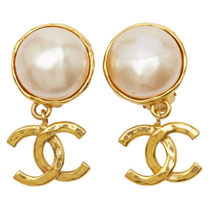 Chanel Coco Mark Pearl Gold Plated Ladies Chanel
