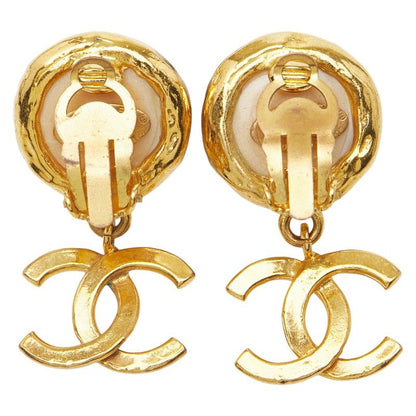 Chanel Coco Mark Pearl Gold Plated Ladies Chanel