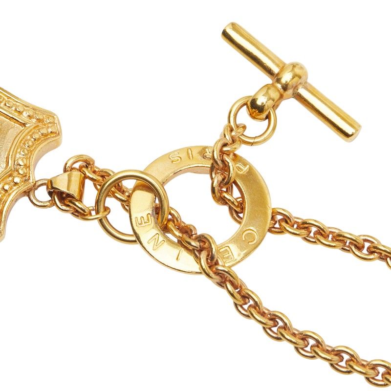 Celine Logo Gold Plated Ladies Celine