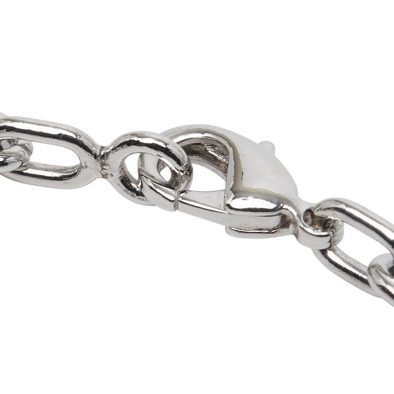 Cartier Logo Heart Motif Silver Metal Ladies Cartier