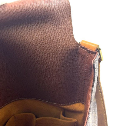 Louis Vuitton Musette Monogram Leather × PVC Brown Shoulder Bag Gold M51256