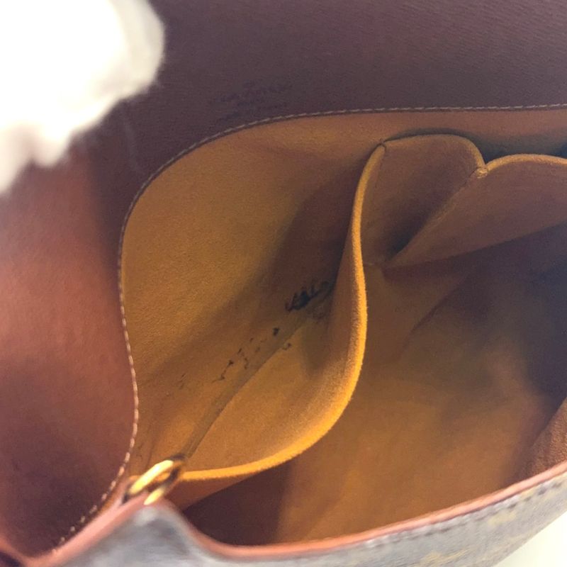 Louis Vuitton Musette Monogram Leather × PVC Brown Shoulder Bag Gold M51256
