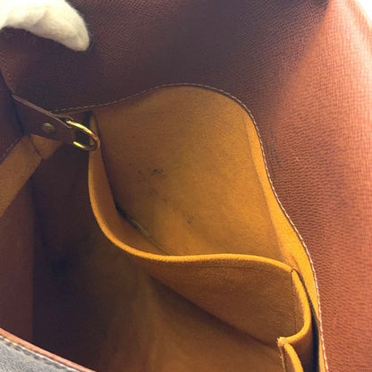 Louis Vuitton Musette Monogram Leather × PVC Brown Shoulder Bag Gold M51256