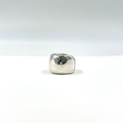 Chanel Logo Ag925 Silver Volume Ring