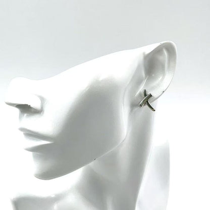 Tiffany & Co Paloma Picasso Kiss Sv925 Silver Earrings