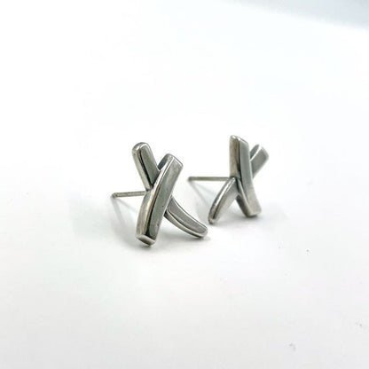 Tiffany & Co Paloma Picasso Kiss Sv925 Silver Earrings