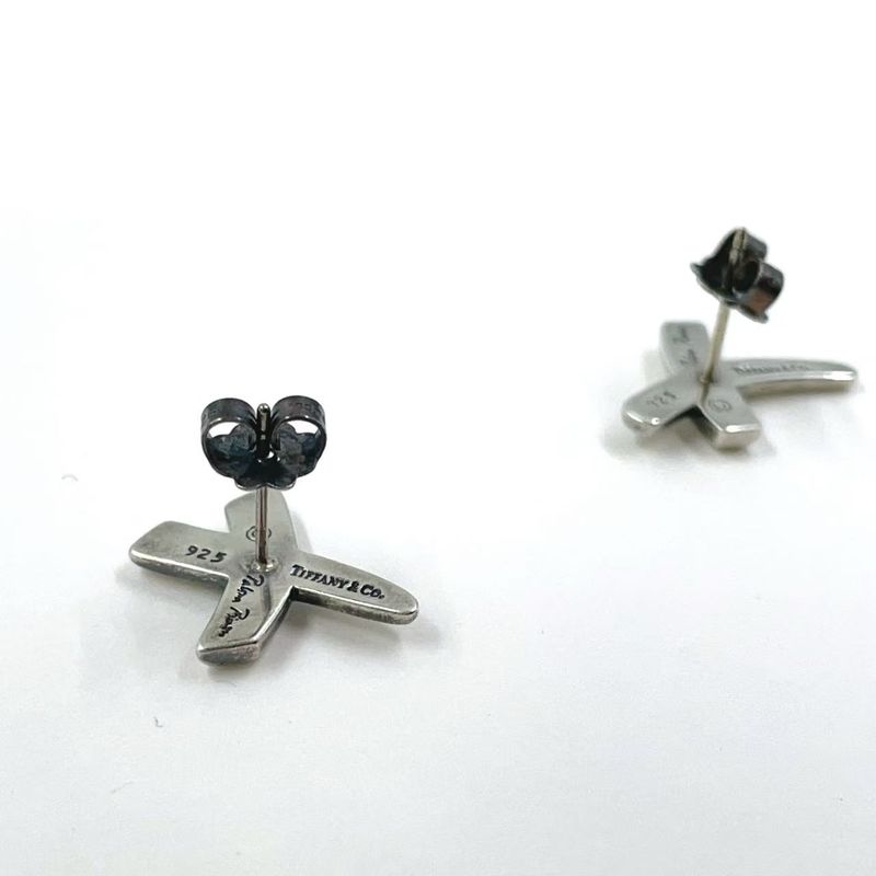 Tiffany & Co Paloma Picasso Kiss Sv925 Silver Earrings