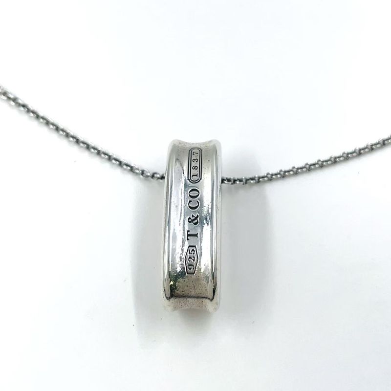 Tiffany & Co Ova Lou Loop Ag925 Silver Necklace