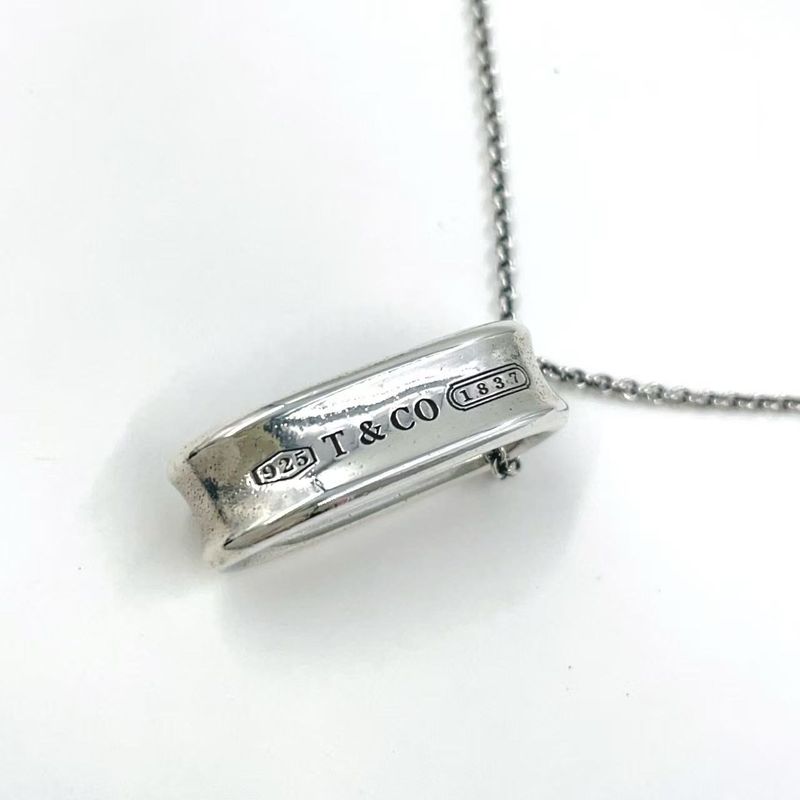 Tiffany & Co Ova Lou Loop Ag925 Silver Necklace