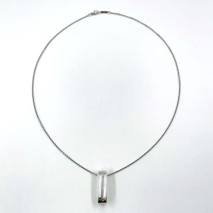 Tiffany & Co Ova Lou Loop Ag925 Silver Necklace