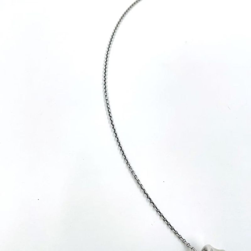 Tiffany & Co Ova Lou Loop Ag925 Silver Necklace