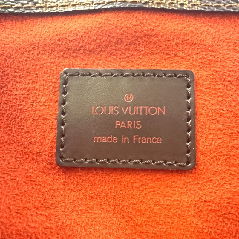 Louis Vuitton Paris Ori PM Damier Ebene Damier Ebene Leather × PVC Brown Tote