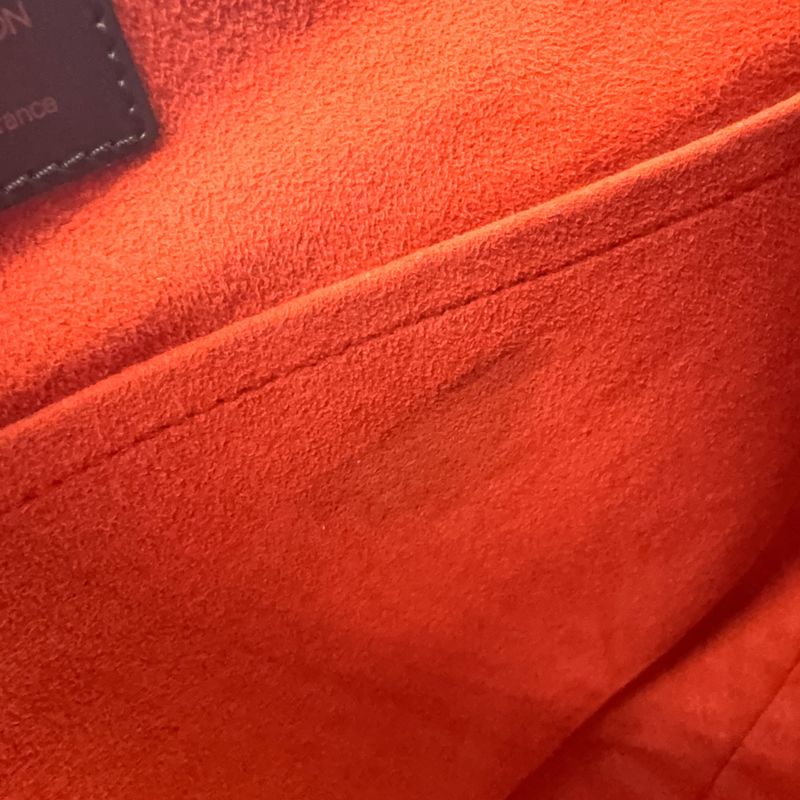 Louis Vuitton Paris Ori PM Damier Ebene Damier Ebene Leather × PVC Brown Tote