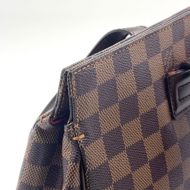 Louis Vuitton Paris Ori PM Damier Ebene Damier Ebene Leather × PVC Brown Tote