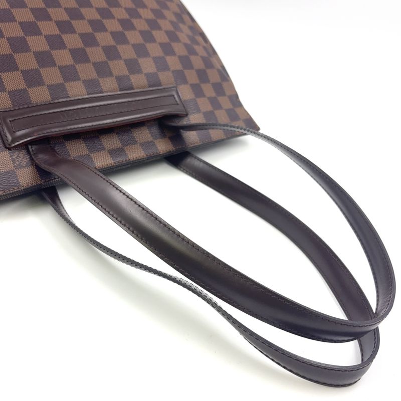 Louis Vuitton Paris Ori PM Damier Ebene Damier Ebene Leather × PVC Brown Tote