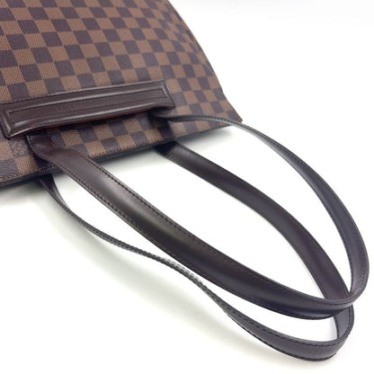 Louis Vuitton Paris Ori PM Damier Ebene Damier Ebene Leather × PVC Brown Tote