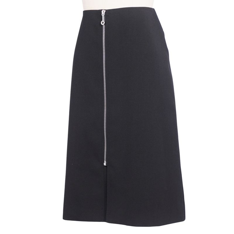 Hermes Skirt 21AW Zip-up Wool Bottom
