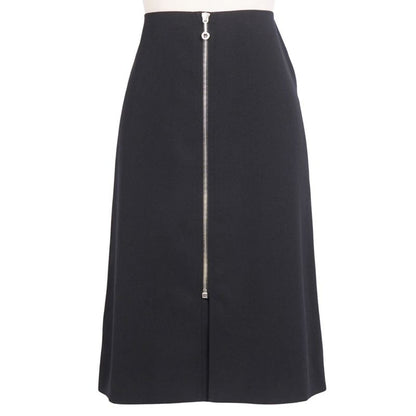 Hermes Skirt 21AW Zip-up Wool Bottom