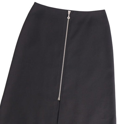 Hermes Skirt 21AW Zip-up Wool Bottom