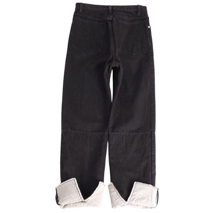 Celine Pants Phoebe Period Denim Pants Black Denim