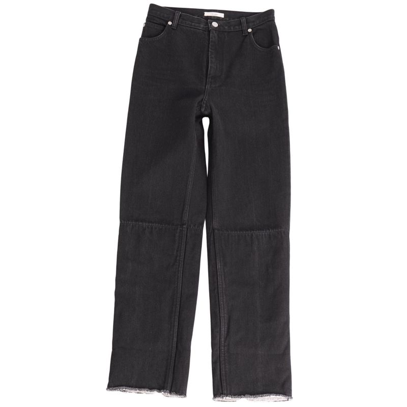 Celine Pants Phoebe Period Denim Pants Black Denim