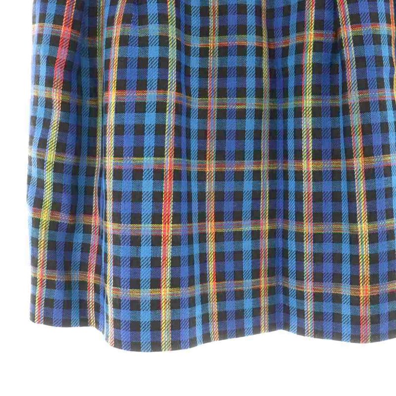 Yves Saint Laurent YVES Saint Laurent Vintage Tight Skirt Check Skirt Mini S