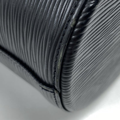 Louis Vuitton Verso One Shoulder Handbag Shoulder Bag Epi Noir Black (black)