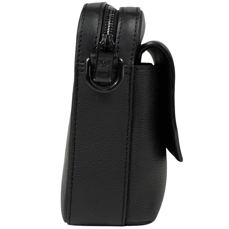 Louis Vuitton Fastline Messenger LV Aerogram Shoulder Bag Leather Noir Black