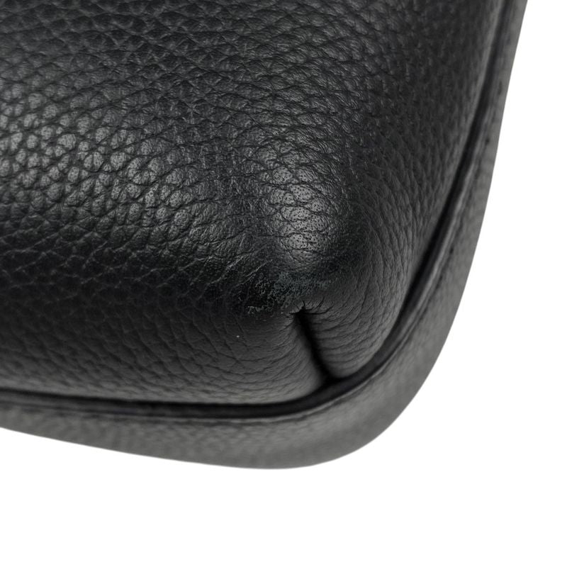 Louis Vuitton Fastline Messenger LV Aerogram Shoulder Bag Leather Noir Black