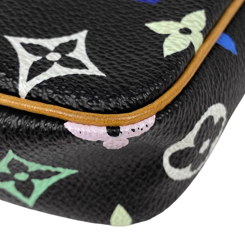 Louis Vuitton Pochette Accessoire Handbag Accessory Pouch Monogram Multicolor