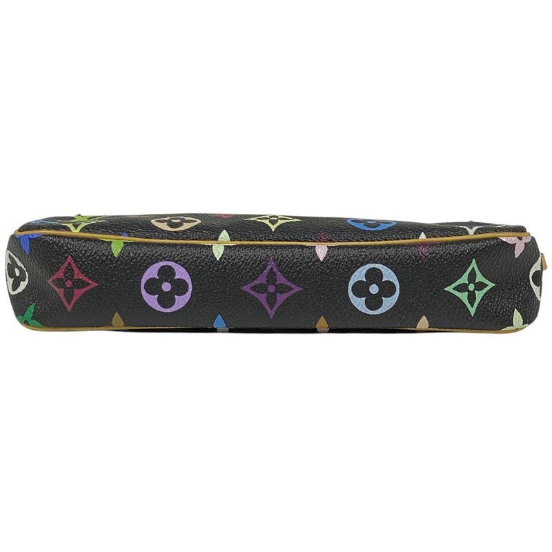 Louis Vuitton Pochette Accessoire Handbag Accessory Pouch Monogram Multicolor