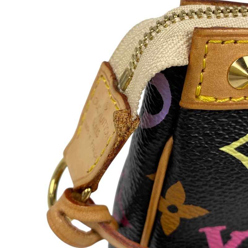 Louis Vuitton Pochette Accessoire Handbag Accessory Pouch Monogram Multicolor