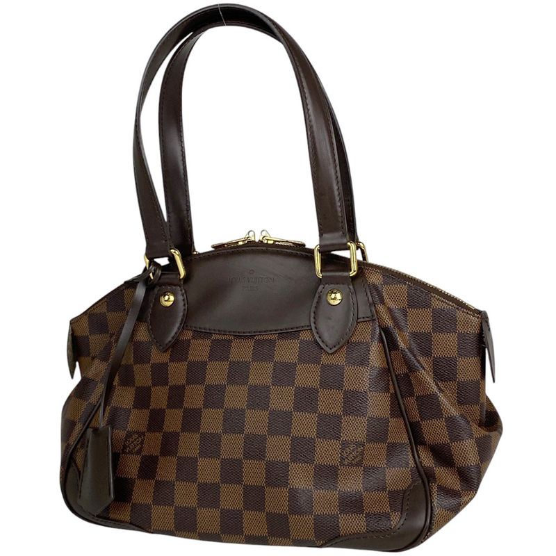 Louis Vuitton Verona PM Shoulder Bag Shoulder Handbag Damier Brown N41117 Women