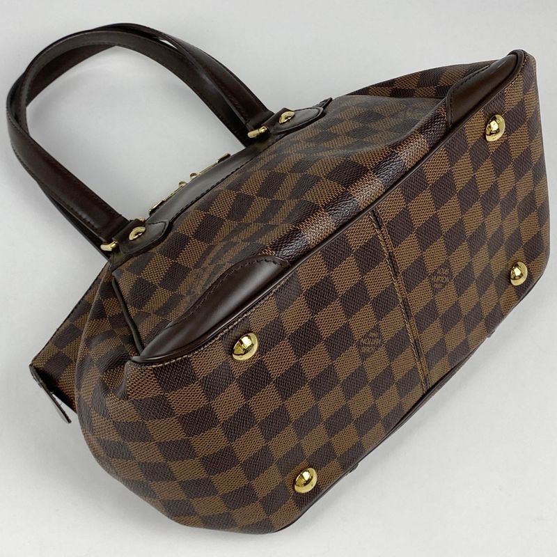 Louis Vuitton Verona PM Shoulder Bag Shoulder Handbag Damier Brown N41117 Women
